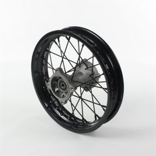 ROUE ARRIERE ACIER NOIRE 12" - Ø12