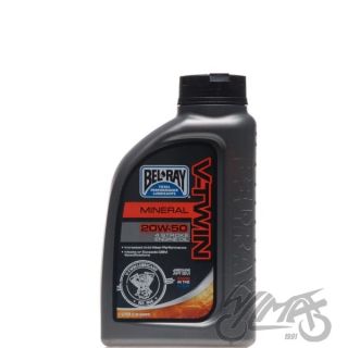 BEL-RAY V-TWIN MINERAALÕLI 4T 20W-50 1L
