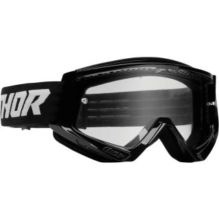 GOGGLE COMBAT YTH BK/WH