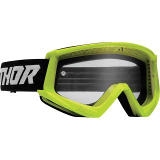 GOGGLE CMBT YTH FL AC/BK