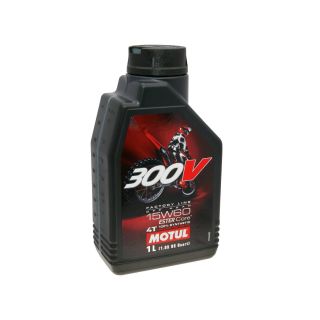 Motul mootoriõli 4-taktiline 4T 15W60 300V Factory Line Road Racing 1 liiter