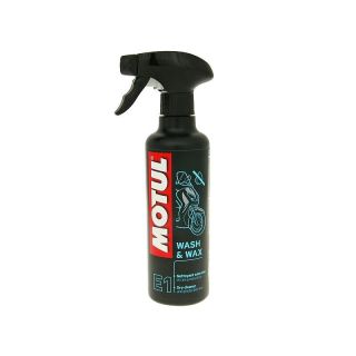 Motul MC Care E1 Wash & Wax dry cleaner and protective pump spray 400ml