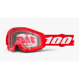 GOGGLE STRAT MINI RD/CL