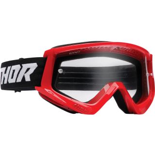 GOGGLE COMBAT YTH RD/BK