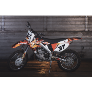 Krossiratas XMOTOS XB37 250 4V 21/18 H2O - oranz