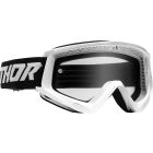 GOGGLE COMBAT YTH WH/BK